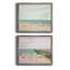 Jour à la plage - ensemble de 2 reproductions de cadres photo