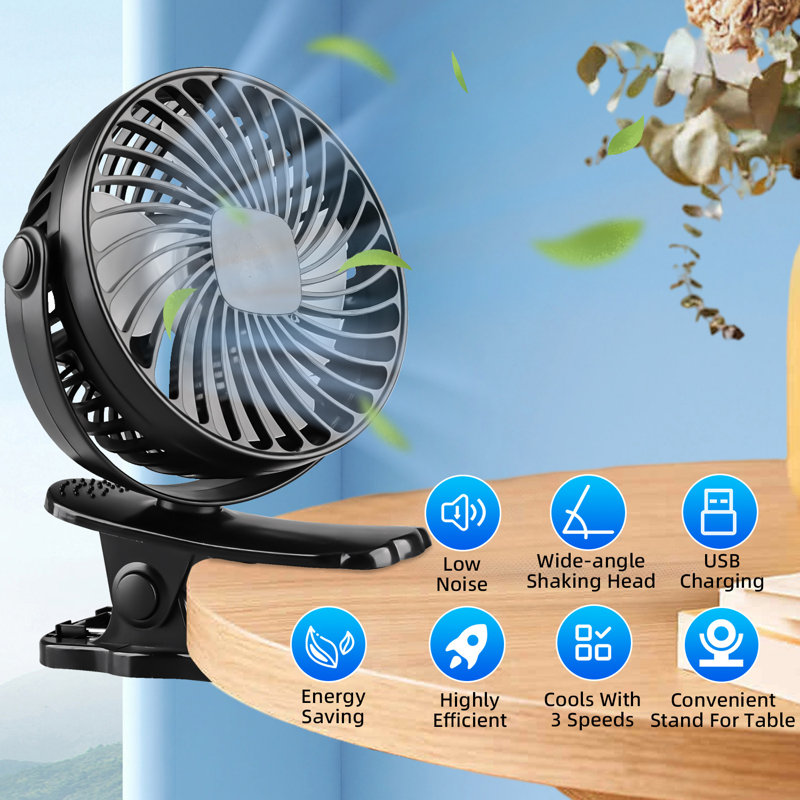 Biyori 6.4" Oscillating Fan