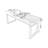 Light walnut Rectangular Solid Wood desk-108927763