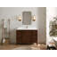 Ensemble de meuble-lavabo simple 48 po Teak-89858106