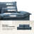 Silvia 102" Oversized Cloud Modern Storage Sofa With Lotus-Leaf Edge-1628718038