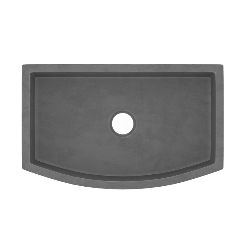 Quartet 33" L x 20.5" W Farmhouse/Apron Kitchen Sink, Slate