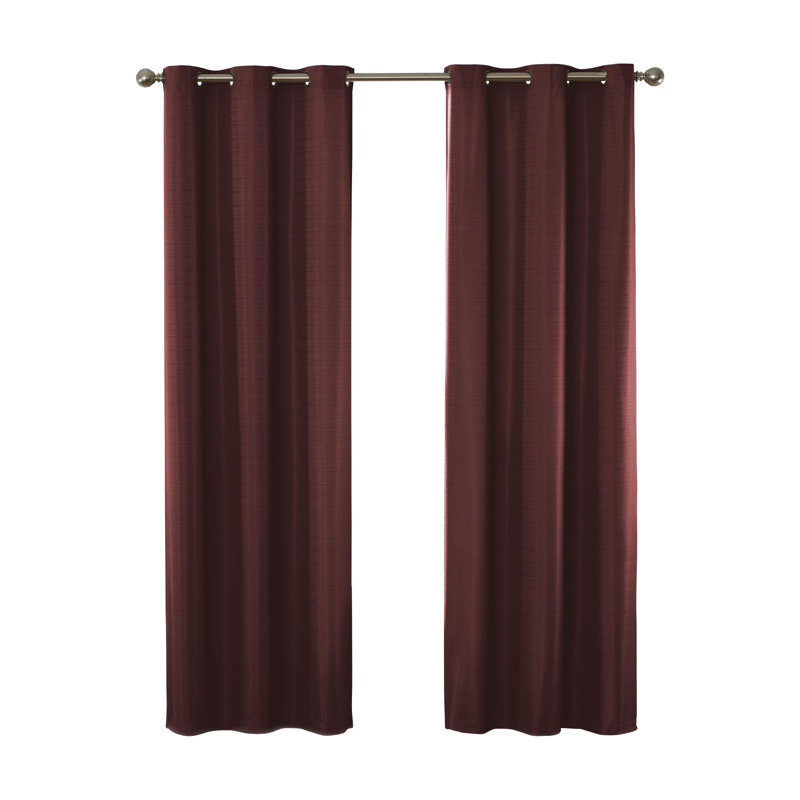 Blackout Curtain Single Panel, 40" W x 84" L, Spice