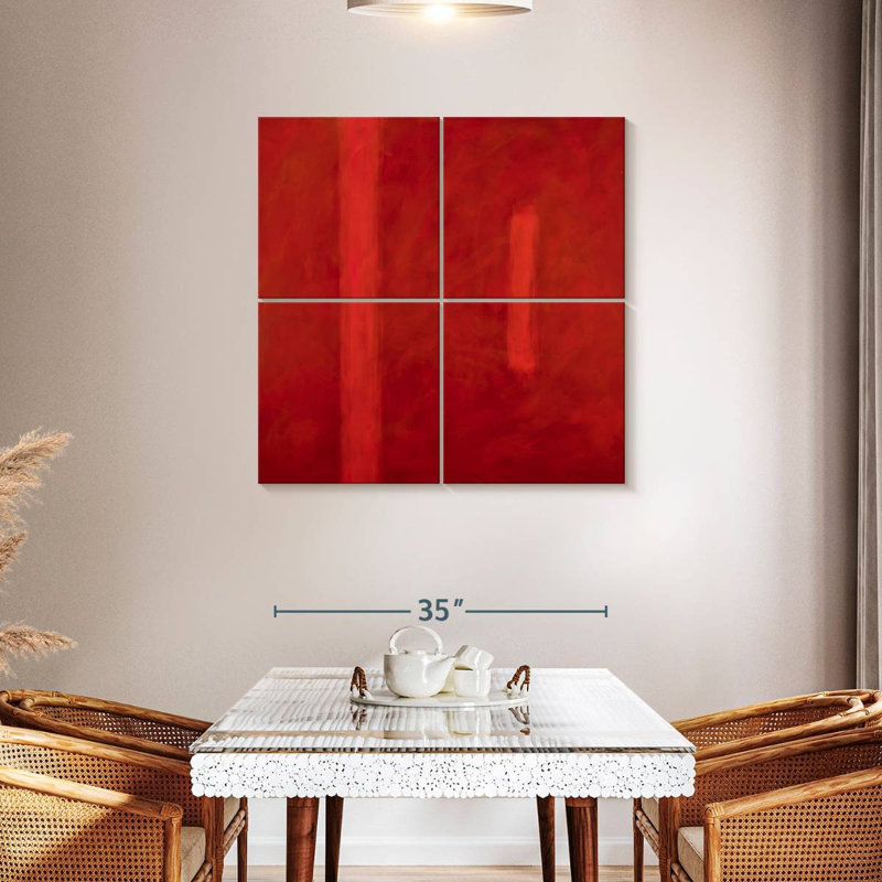 Passionate Response, 38" H x 38" W