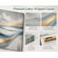 Horizon Serenity - art abstrait sur toile tendue paysage marin-109764345