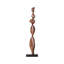 Sculpture en bois de cèdre rétro rétro