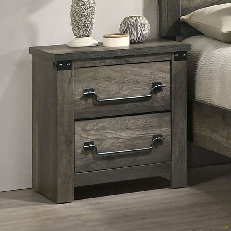 Table de chevet rustique 1pc