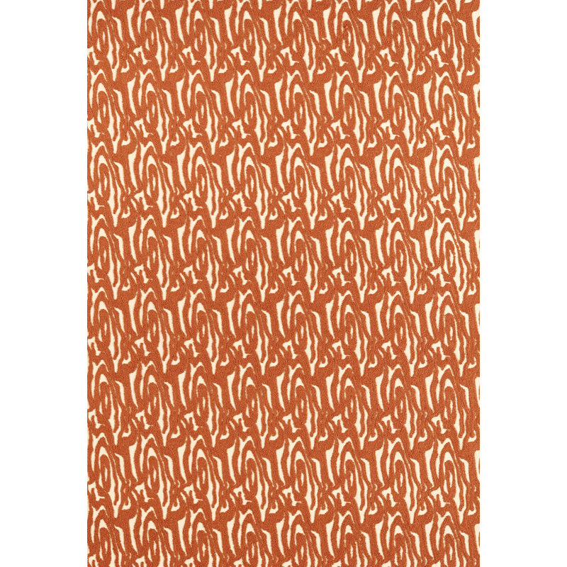 Henry Holland Polyester Blend Fabric, Terracotta