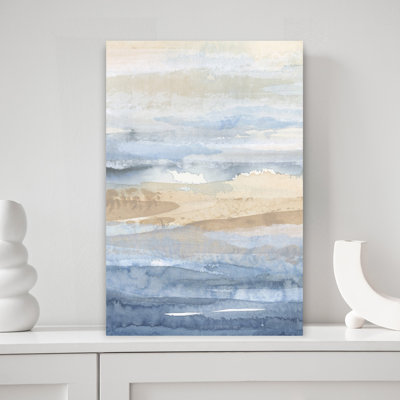 Contemporary Art Abstract Modern Beach Landscape Wall Art