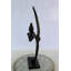 Statue en bronze Nifao Native American Warrior avec arc long - fonte de cire perdue fabriquée à la main avec riche patine - sculpture d'art tribal puissant montée sur base - détails de qualité musée 22 po x 6 po x 33 po-1855192087