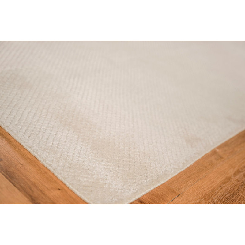 Pearl Geometric Area Rug in Ivory, Rectangle 2' x 3'