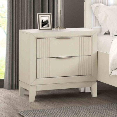 Mobilier de chambre à coucher style transitionnel 1pc