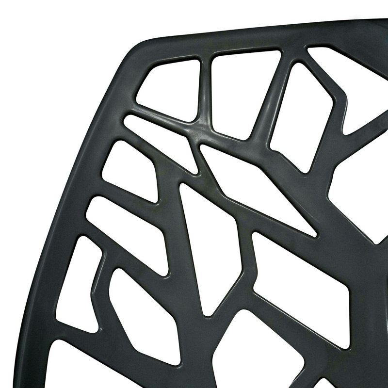 Chaise d'appoint - ensemble de 2, Noir, noir, noir, noir