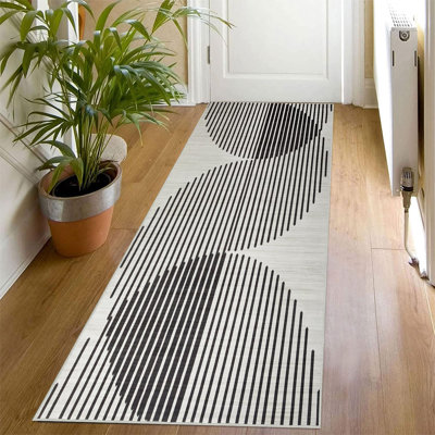 Oriental Machine Tufted Shag Area Rug