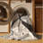 Machine Washable Pavla Rustic Stone Rug in Gray – Gray Binding-1402124162