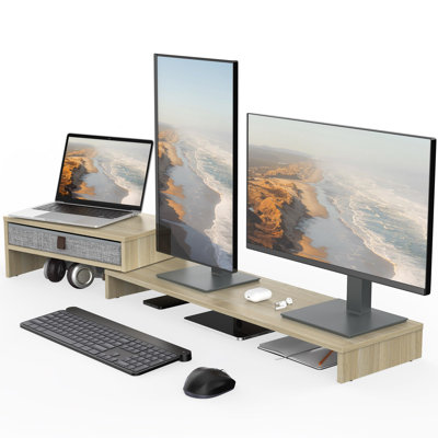 Rennis Engineered Wood Monitor Stand
