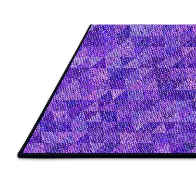 Rigney Geometric Indoor Rug, Rectangle 7' x 10'
