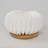 Lampe globe en bois Devontray