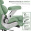 Fauteuil de direction ergonomique de 700 lb avec support lombaire réglable, accoudoirs rabattables en 3D, siège rembourré large, fauteuil de bureau en cuir à haut dossier pour bureau personnel-2066876538