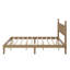 Lit plateforme en bois d'inspiration rétro avec tête de lit en forme de gourde et support en lattes de bois-2004239193-2004239198
