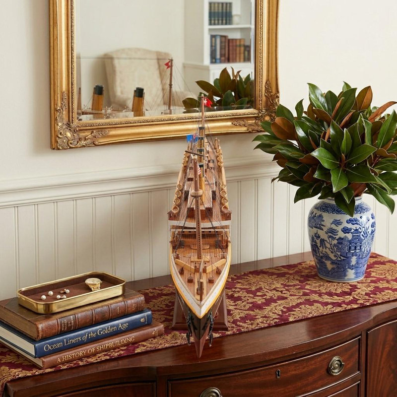 Bernetta Decorative Object, 10" H x 25" W x 3.5" D