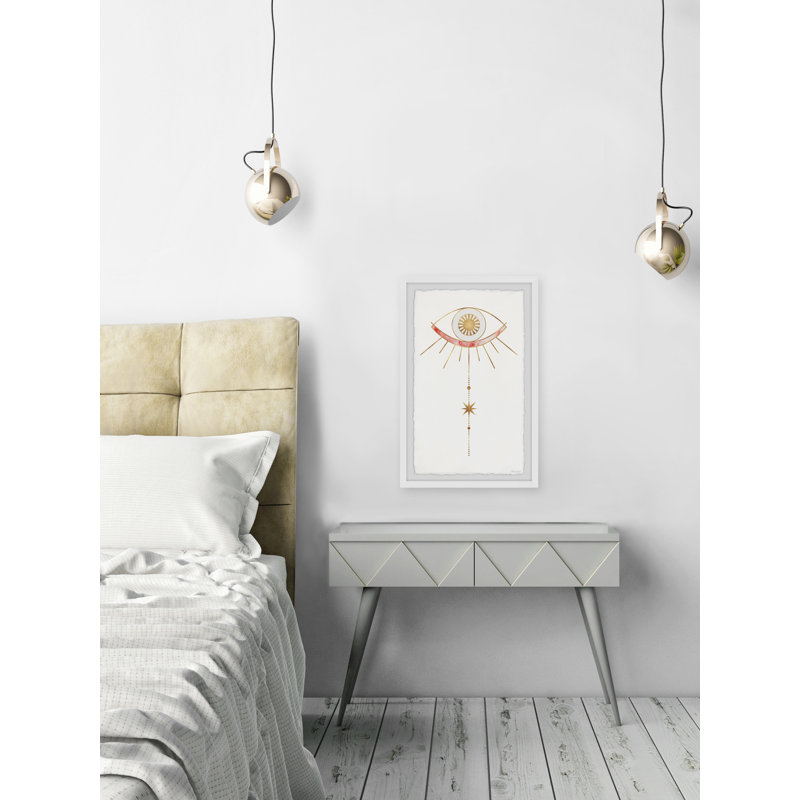 «Flashes Of Light», reproduction encadrée, H 45 po x l 30 po
