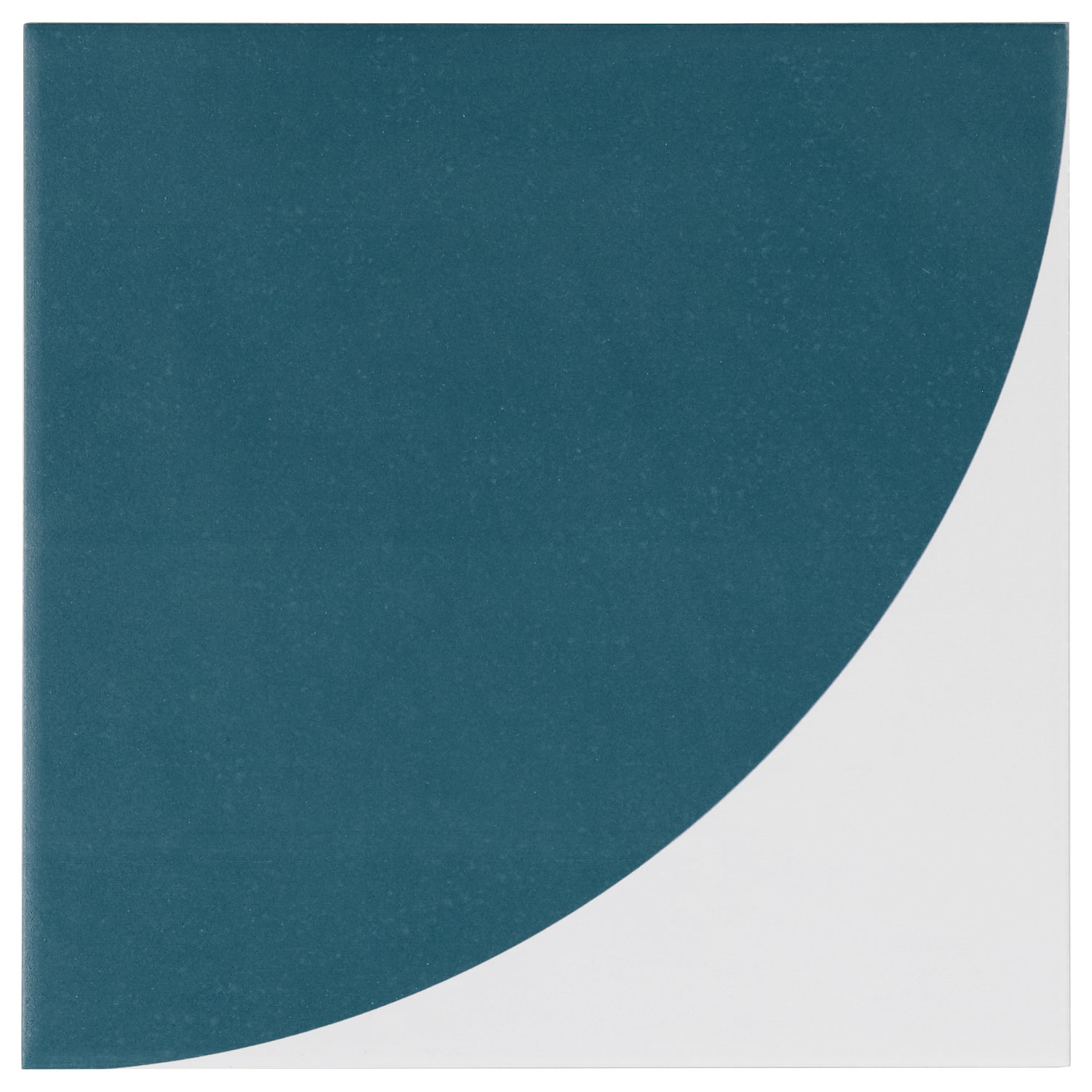 Stacy Garcia Victoria 8" x 8" Encaustic Tile, 8" W x 8" L, Teal