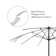 Astraea 108'' Tilt Market Umbrella