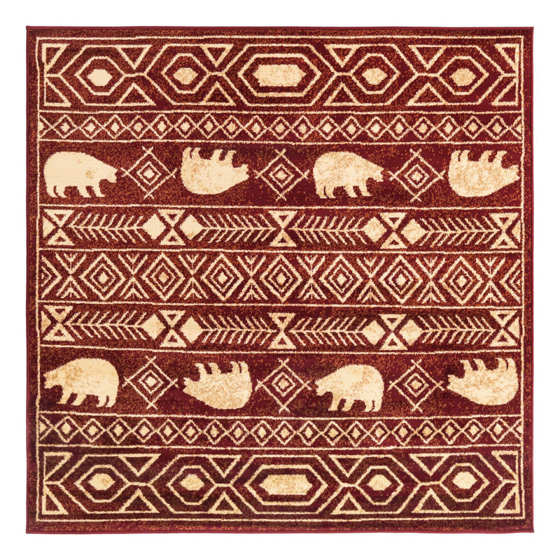 Pioneer Indoor Rug, Square 5'3"