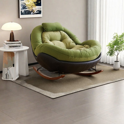 Ergonomic design minimalist rocking chair