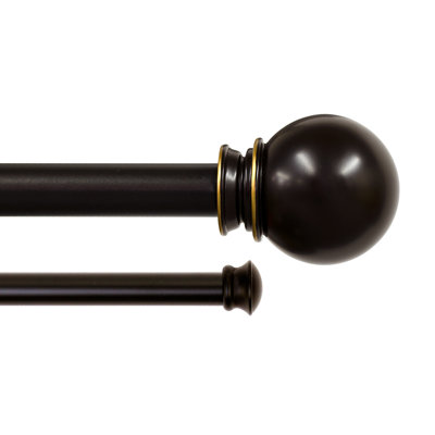 Havsa Steel Adjustable Double Curtain Rod