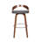 Swivel Upholstered Counter Stool with Solid Wood Frame-1639747519-1639747512