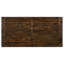 Guster Rustic Golden Brown Rectangular Dining Table