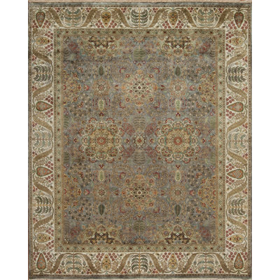 Golden Age Hand Knotted Wool Area Rug
