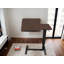 Bureau de chevet au-dessus du lit, support mobile pour ordinateur portable, table de lit inclinable avec roulettes, table d'appoint à hauteur réglable-433334458-433334456