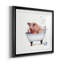 «Farm Tub Pig» - peinture encadrée-1026392848-1026392858