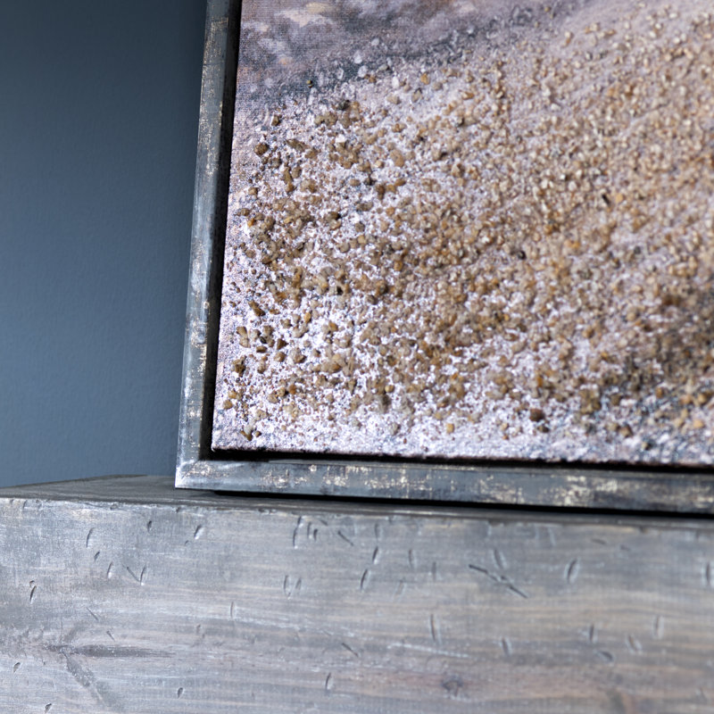 Bozeman Rustic Landscape Framed Canvas Wall Art