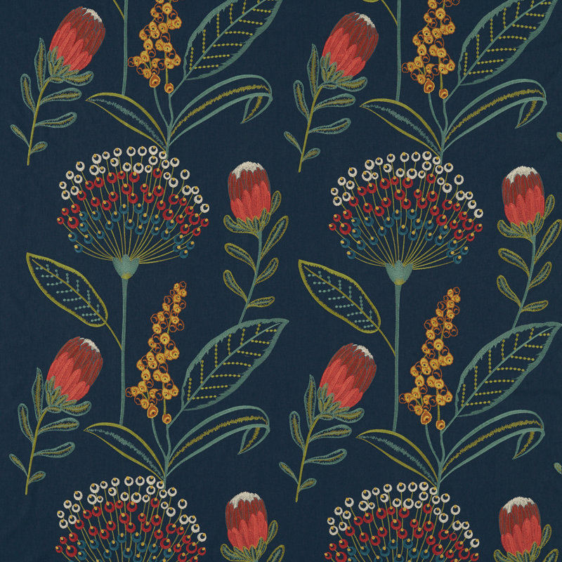 Protini Performance Polyester Blend Fabric, Midnight