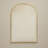 Arched Metal Framed Wall Mirror-1760809325