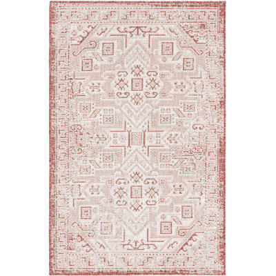 Tapis d'extérieur Chand couleur brique