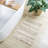 Woven Texture Stripe Bath Rug 22X58"-180118550