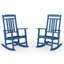 Ensemble de 2 chaises berçantes d'extérieur surdimensionnées-360946969