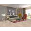 Tapis de couloir oriental rouge 3x8