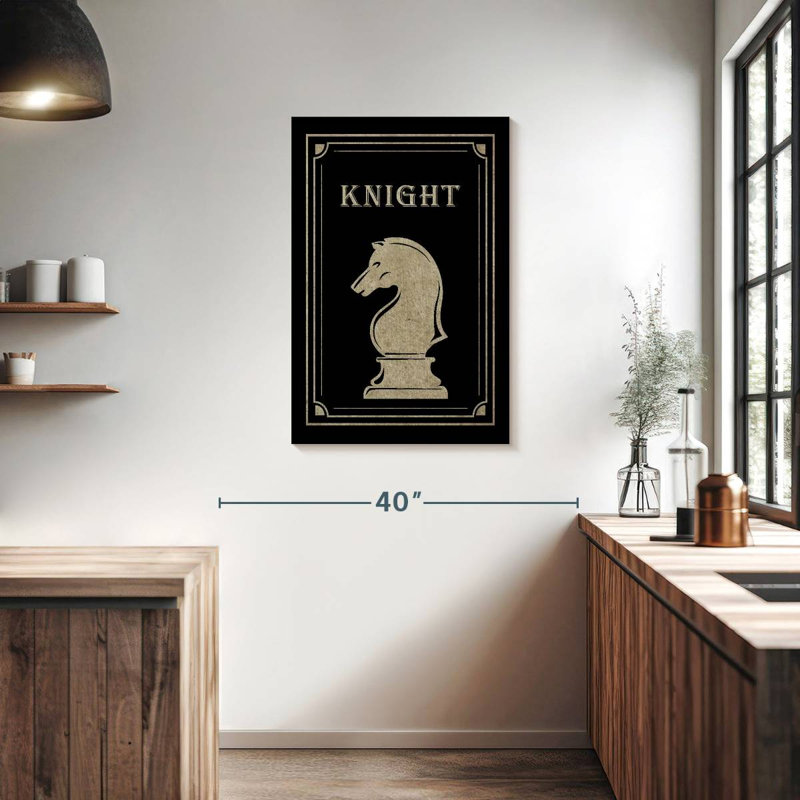 Senne Chess Knight, 36" H x 24" W