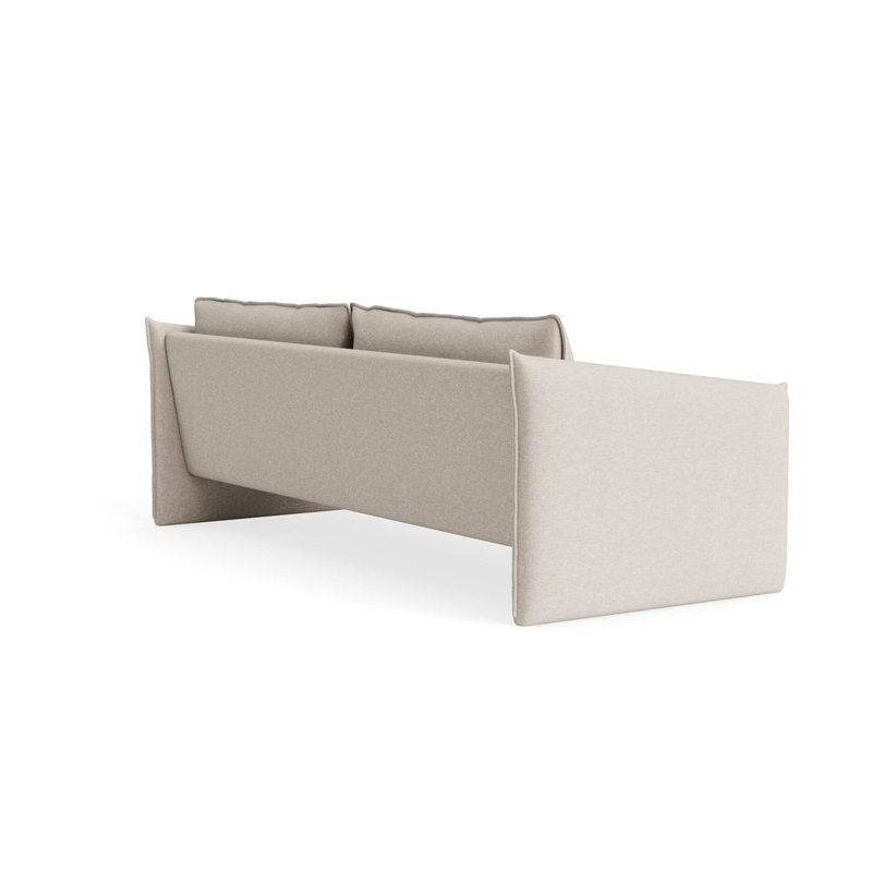 MTO - Softmore Sofa, Landa Stone, 34" H x 96" W x 40" D