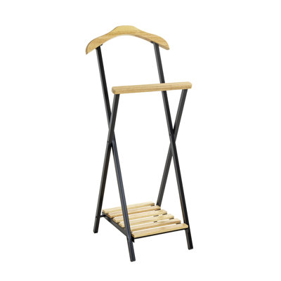 Pauline Freestanding Valet Stand with Storage