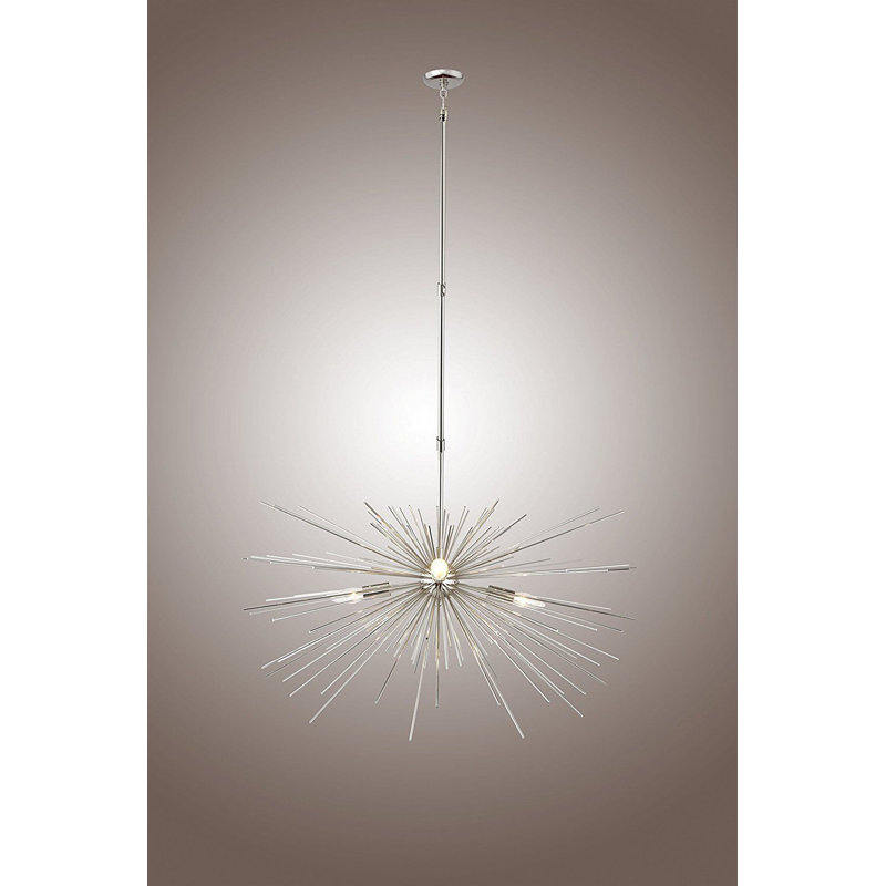 Lustre à del 4 lumières spoutnik sphere Iacovelli