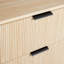 Commode 3 tiroirs Asho Reeded-91906254