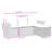 Vidaxl Garden Sofa Set Black
