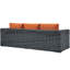 Repose-pieds d'extérieur rectangulaire Sunbrella Modway Summon-31483498